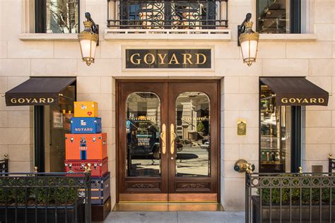 goyard la|Goyard boutique locations.